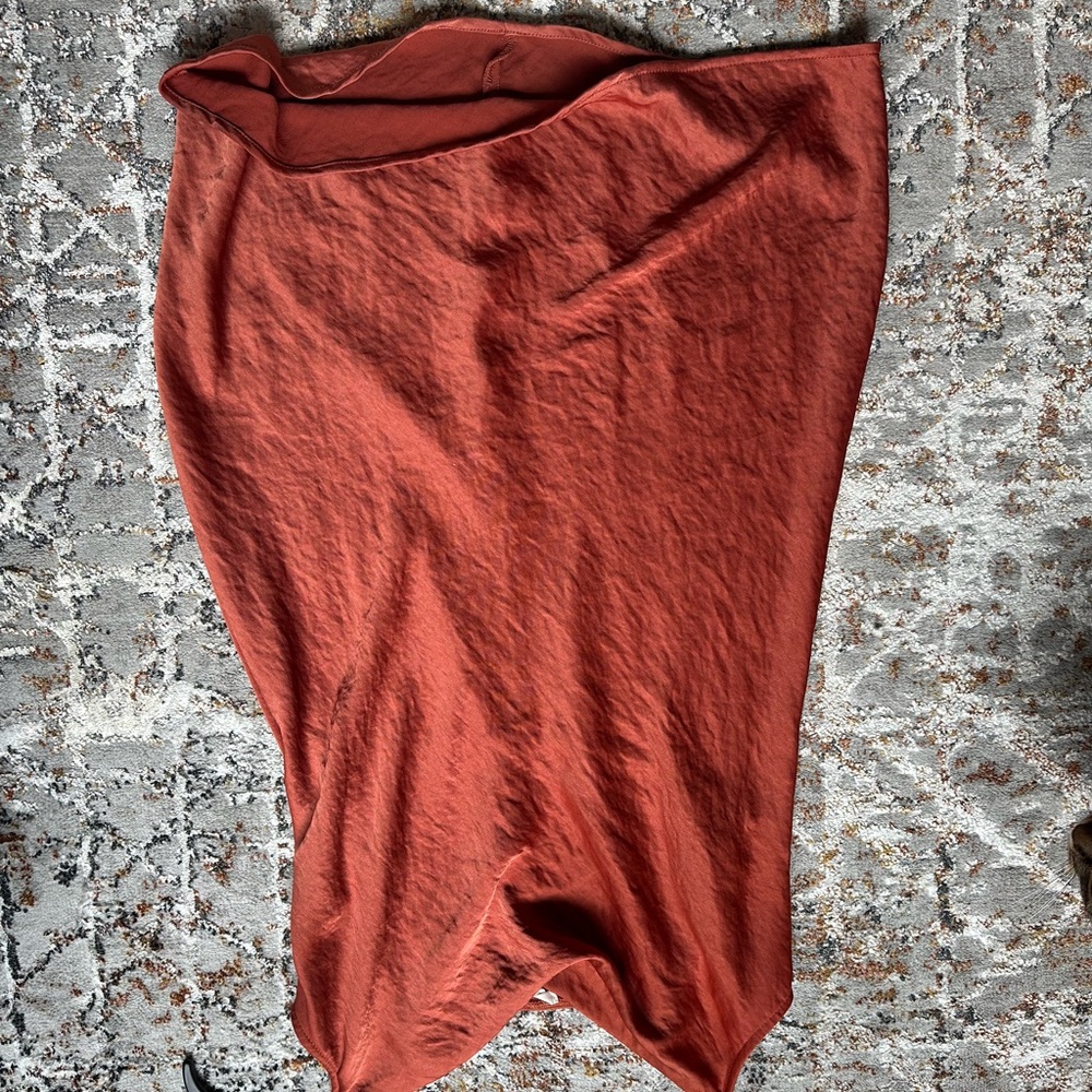 Elegant Rust dress